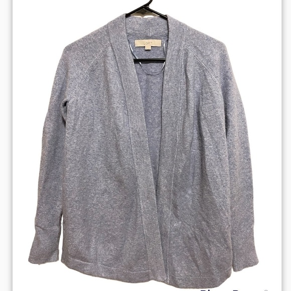 Loft Blue Open Cardigan Size XS - Picture 1 of 6